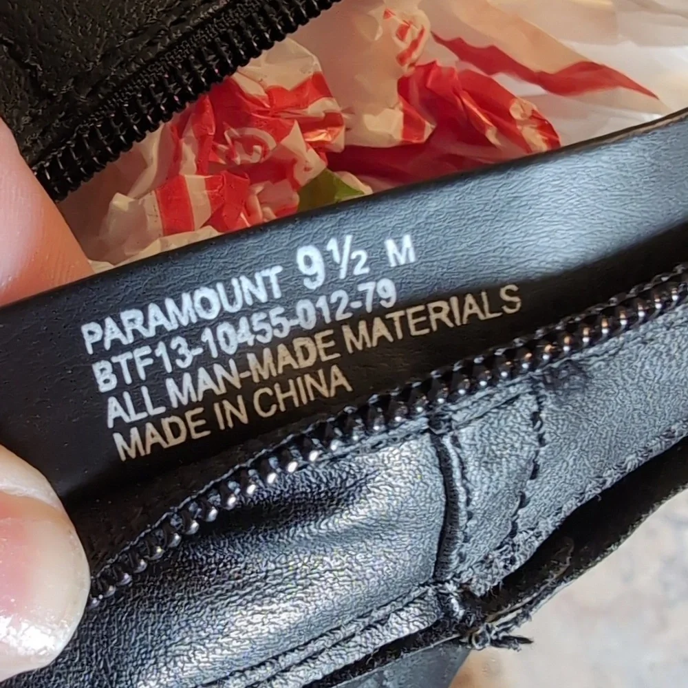 BareTraps Paramount Black Faux Leather Riding Boots - Picture 9 of 9